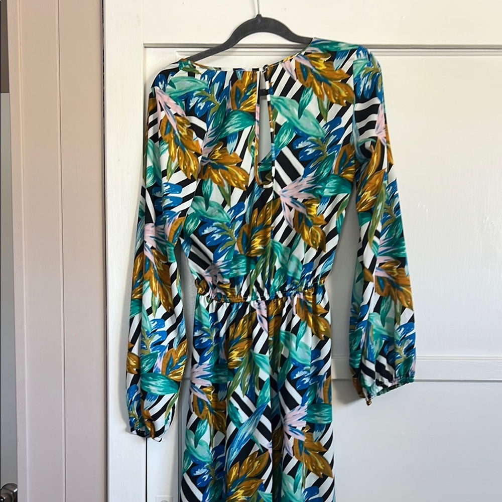 Show Me Your MuMu Multicolor Long Sleeve Maxi Dress